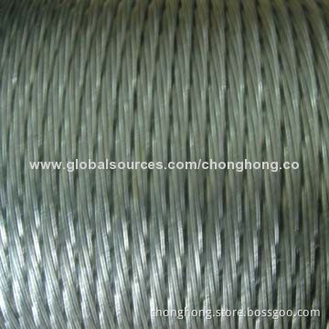 Messenger, Overhead Ground and Stay Wire, Used for Communication Cable and Overhead Power Line